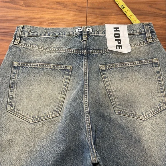 HOPE skid jeans Wide-Leg Blue Jeans - Picture 12 of 14